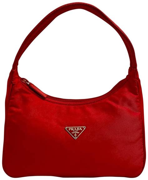 prada tessuto sport red|prada nylon bags.